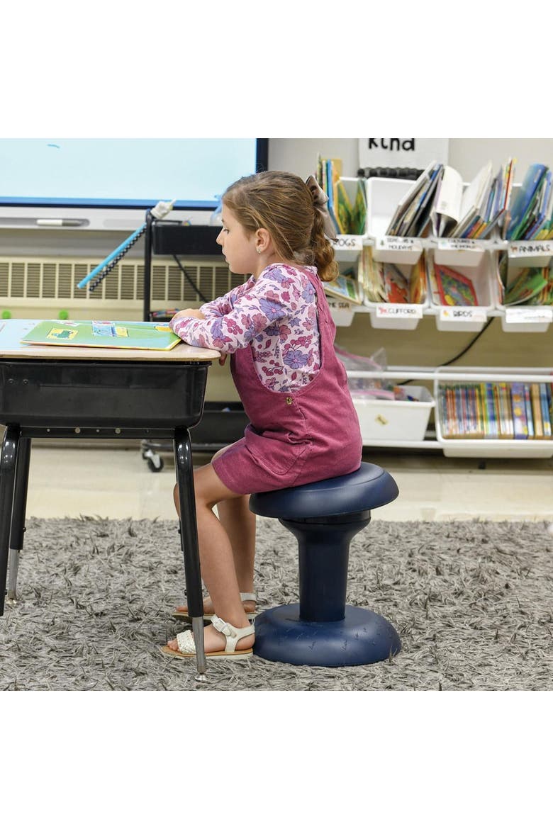 Bouncyband® Wobble & Twist Stool, Alternate, color, Blue
