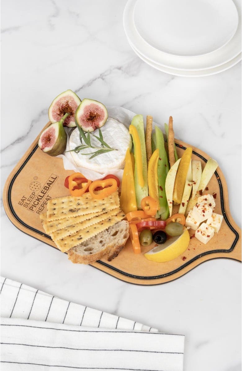 Eli Home Pickleball Charcuterie Cutting Board -"Just Dink It", Alternate, color, NO COLOR