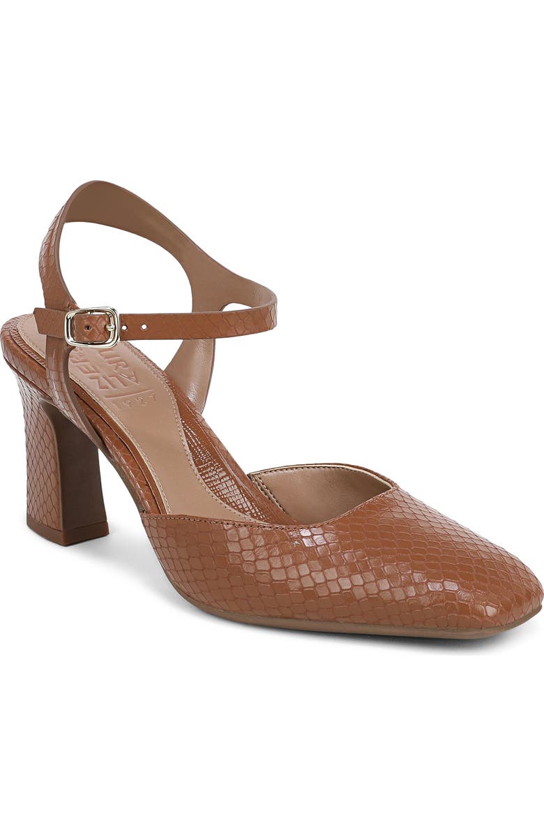 Naturalizer Frankie Ankle Strap Pump, Main, color, English Tea