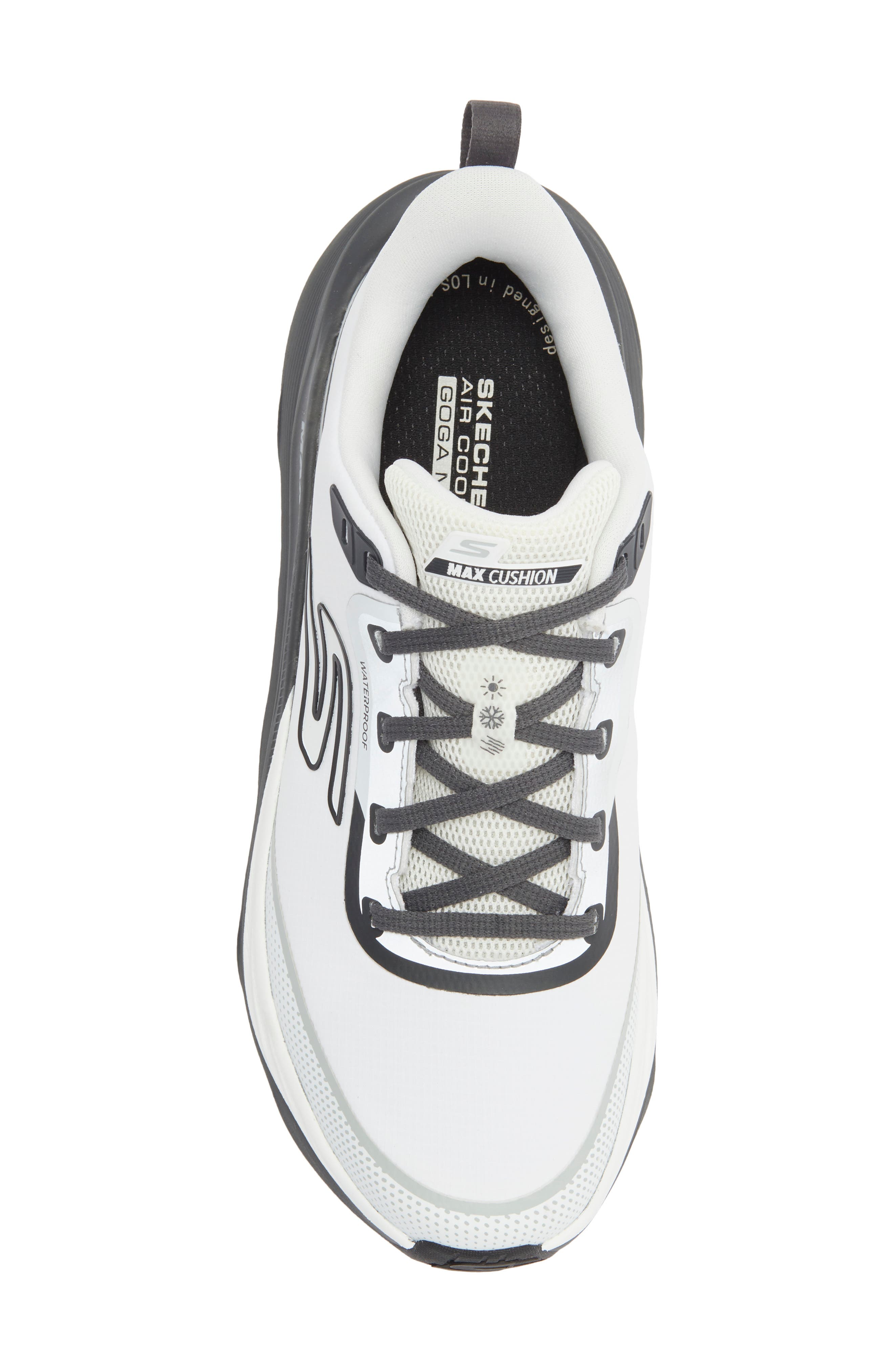 SKECHERS Max Cushioning 2.0 Waterproof Sneaker, Alternate, color, White
