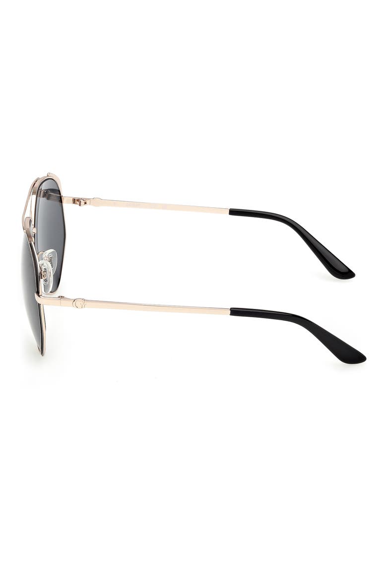 Pilot Sunglasses, Alternate, color, MATTE BLACK / SMOKE