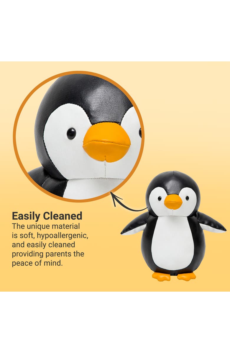 Little Big Friends Musical Animals - Penguin, Plush Baby Music Box, Nursery Toy & Décor, Alternate, color, Black / White