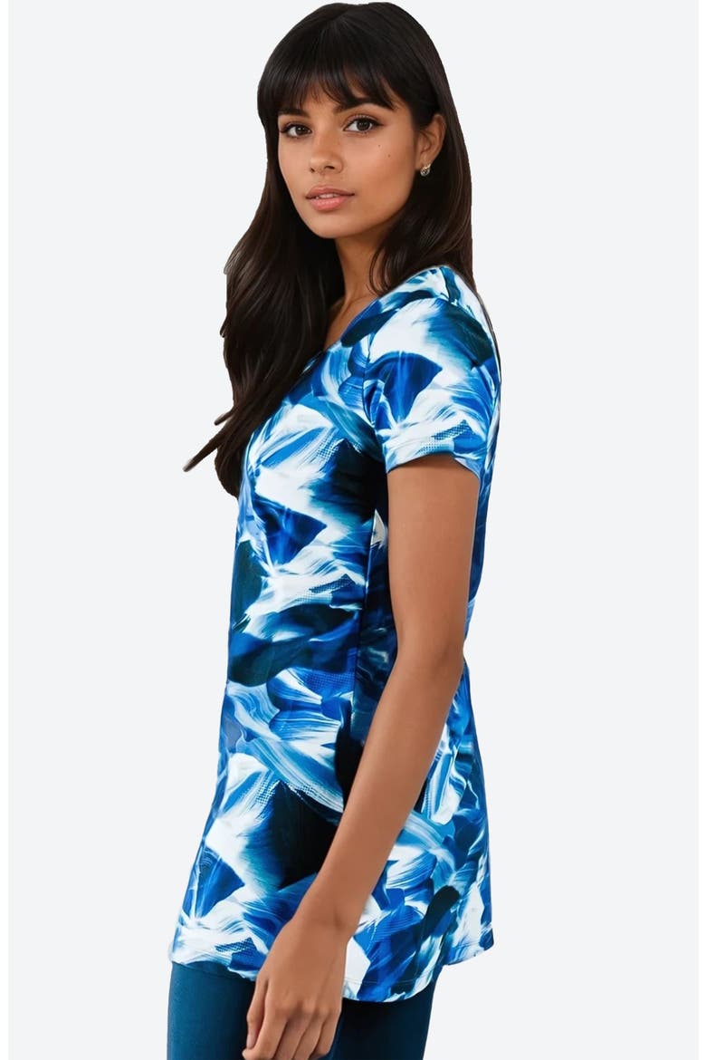 Anna Swim Tunic, Alternate, color, Navy Wave