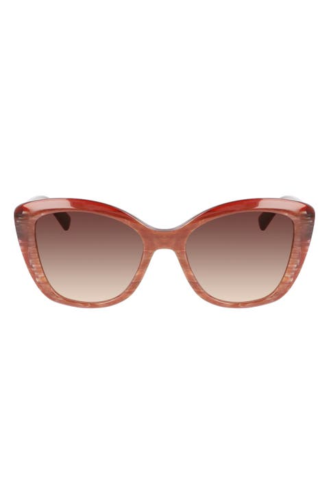 Roseau 54mm Butterfly Sunglasses