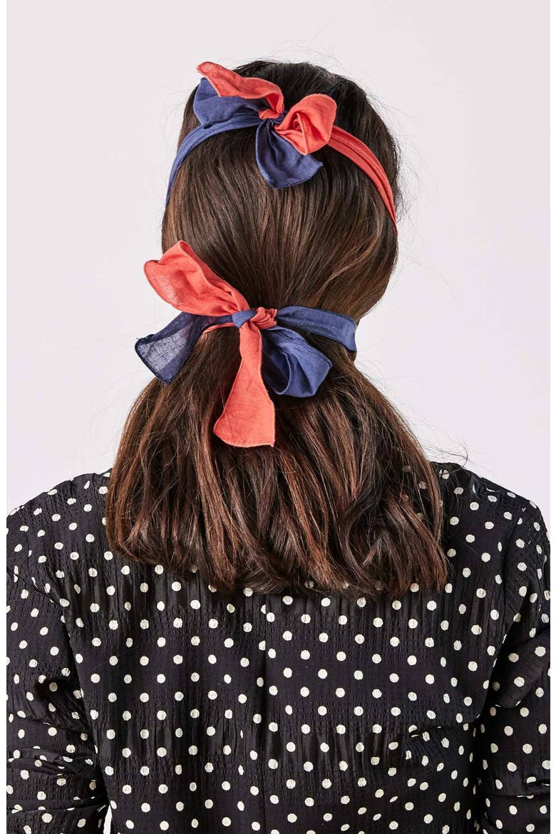 Bowie Adult Print Pleated Tie Strap Cotton Face Mask, Alternate, color, BLUSH W/ POPPY LIPS