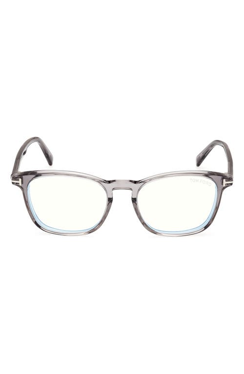 Tom Ford 52mm Square Optical Glasses