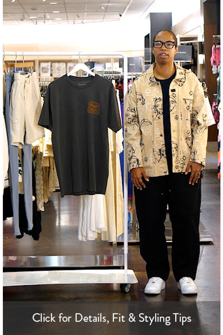 Premium Badge Graphic Cotton T-Shirt video