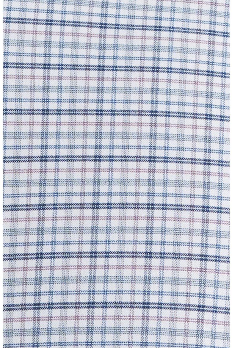 Leavenworth Check Performance Twill Button-Down Shirt, Alternate, color, BLUE HAZE