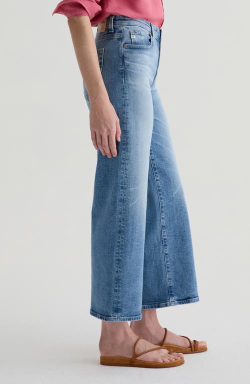 AG AG SAIGE MID RISE ANKLE WIDE LEG JEANS
