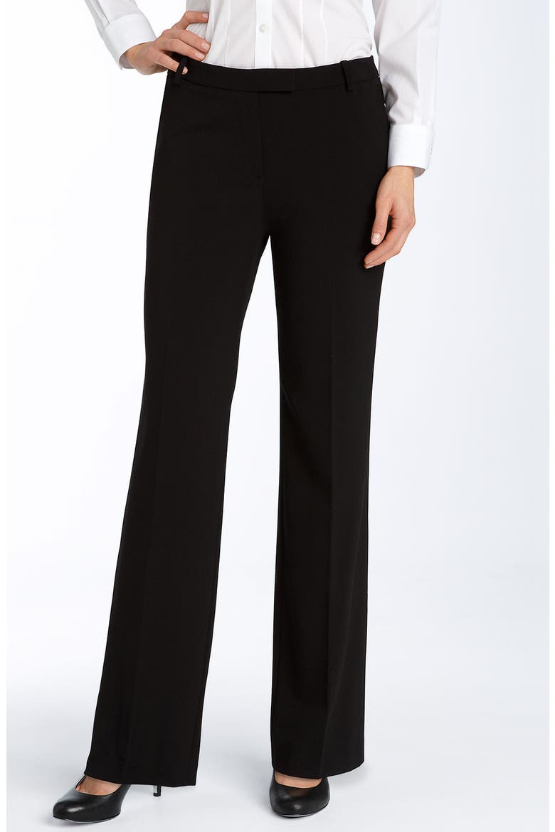 'Madison' Pants, Main, color, BLACK