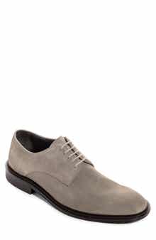 Moore Suede Plain Toe Derby