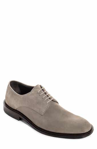 Moore Suede Plain Toe Derby