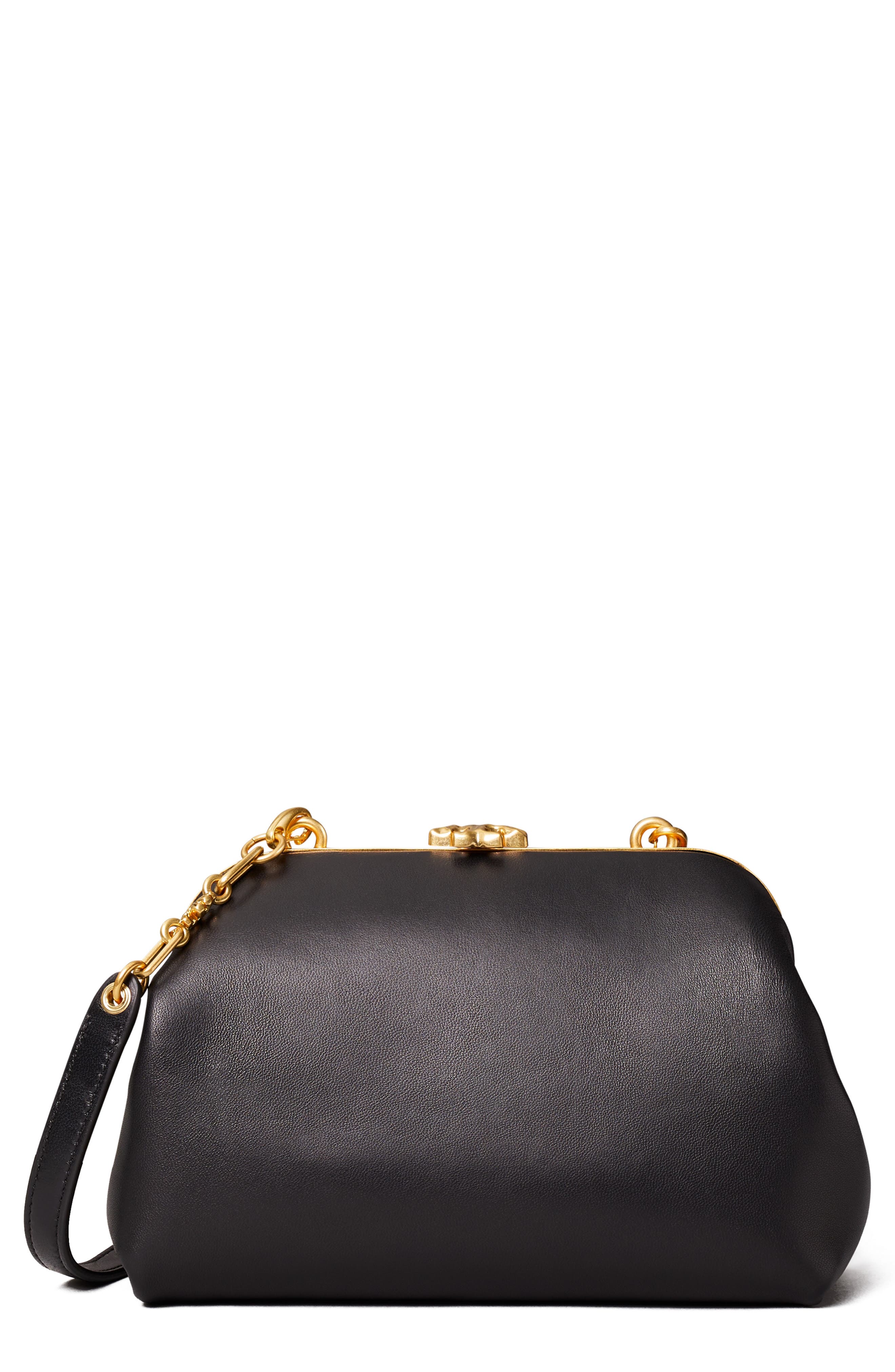 Tory Burch Cleo Frame Lock Small Bag, Main, color, 