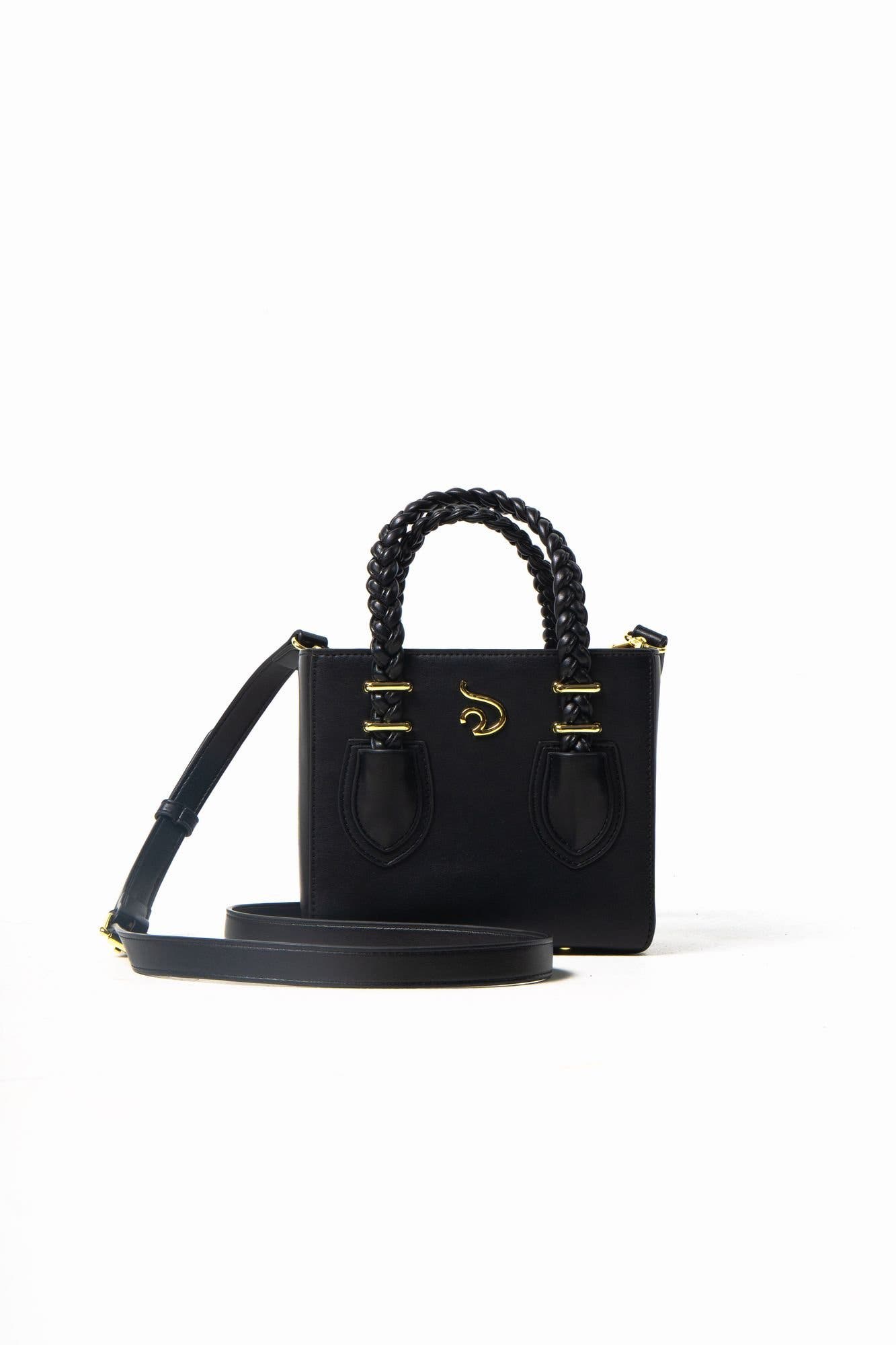 Boxy Tote, Main, color, Black