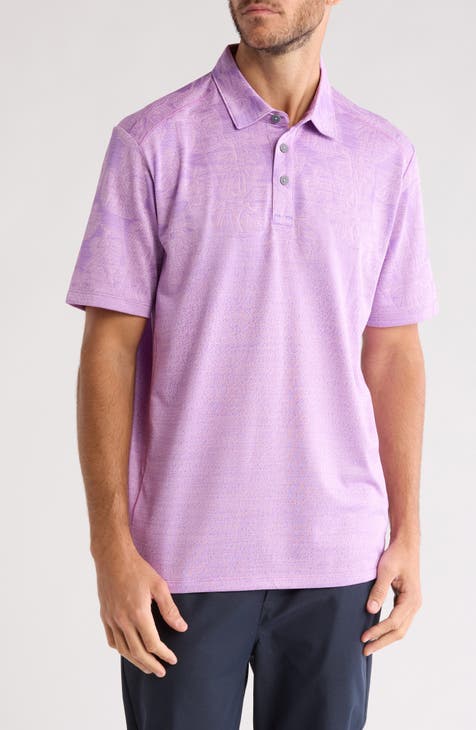 Palm Coast Tropic Fade Polo