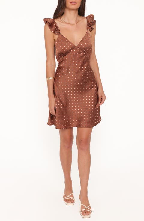 Cassinda Polka Dot Minidress