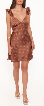 Petal & Pup Cassinda Polka Dot Minidress