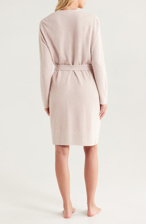 Barefoot Dreams Cozychic Lite® Tonal Contrast Robe In Pink