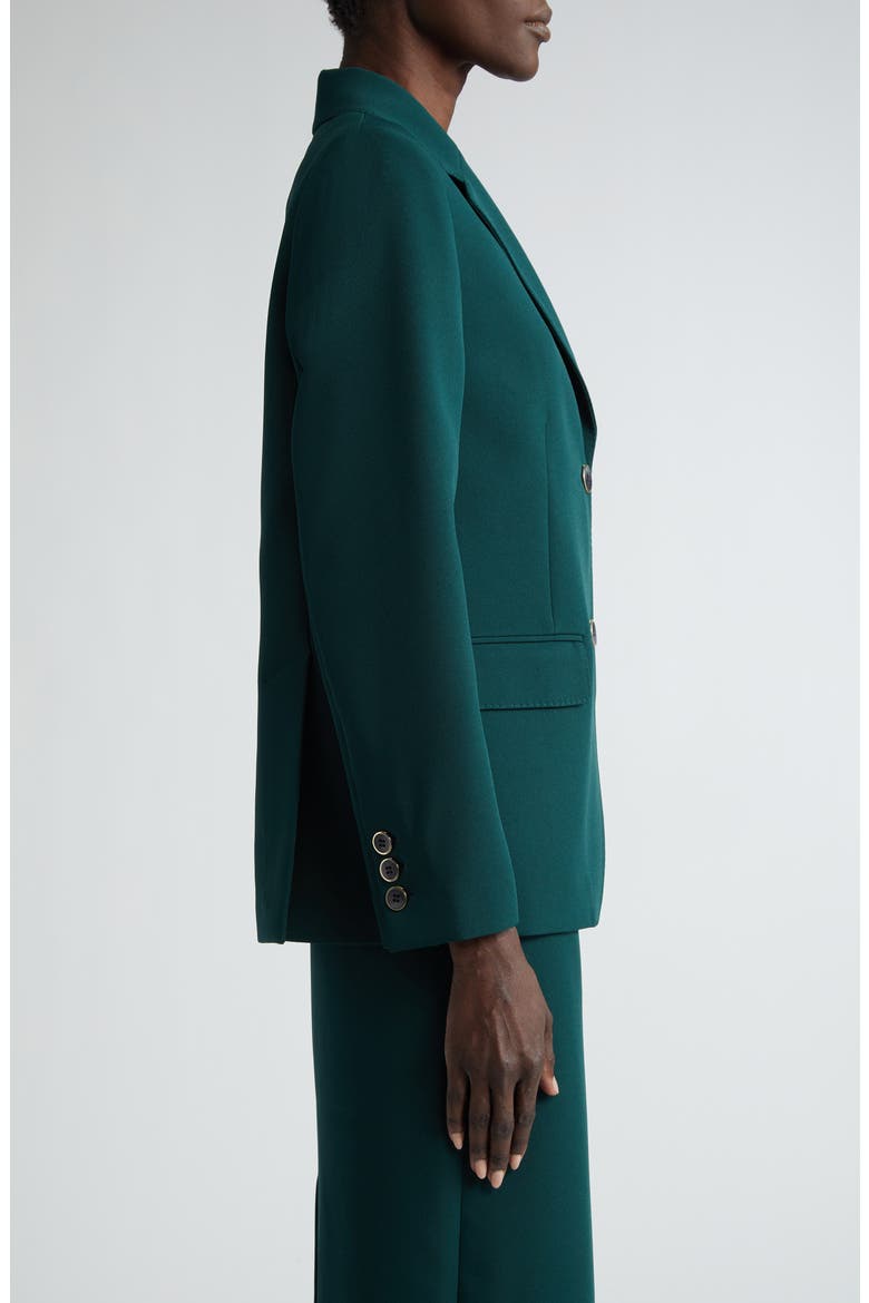 Stretch Cady Blazer, Alternate, color, SPRUCE