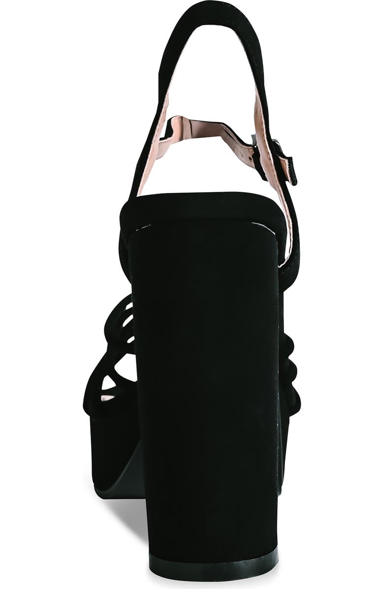 Touch Ups Tiara Platform Sandal, Alternate, color, Black