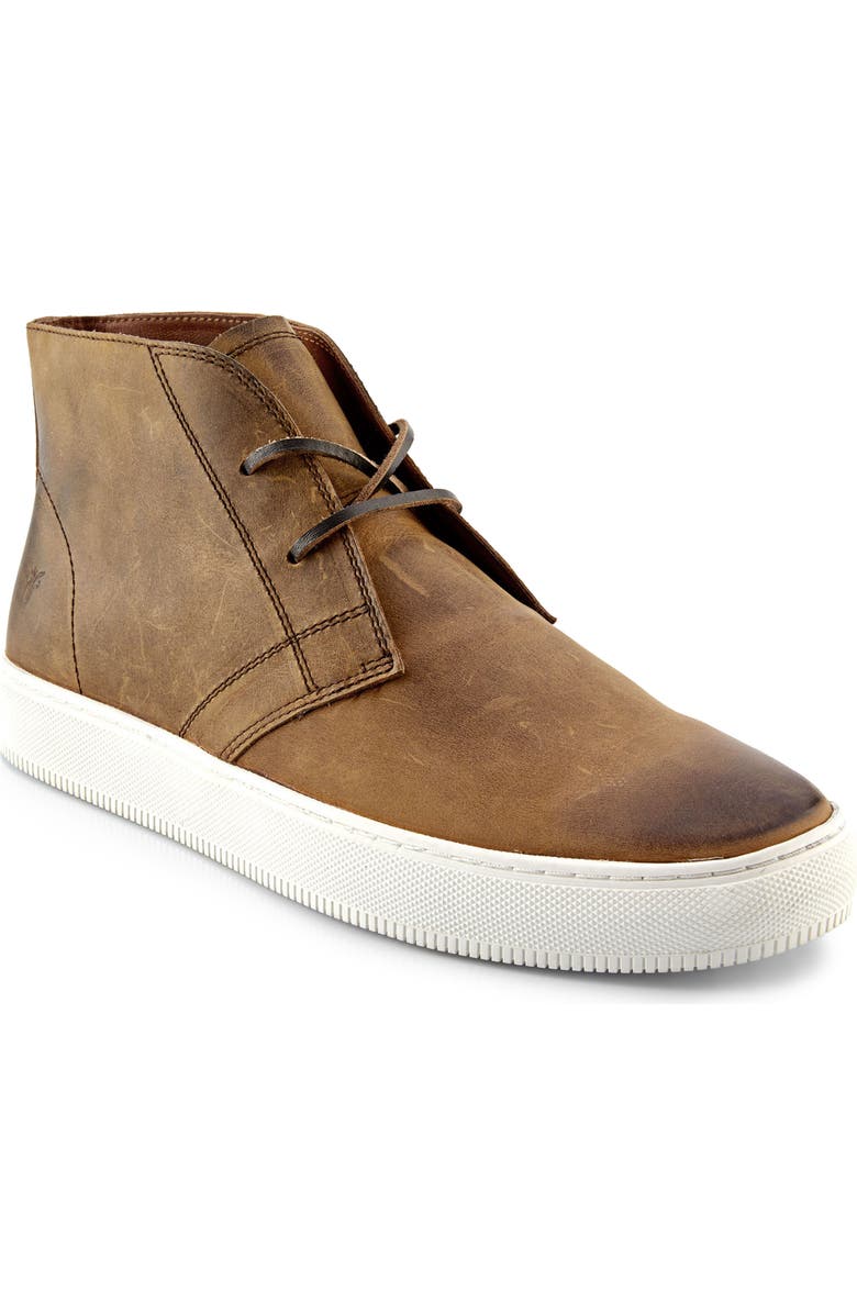 Frye Astor Chukka Sneaker, Main, color, Tan