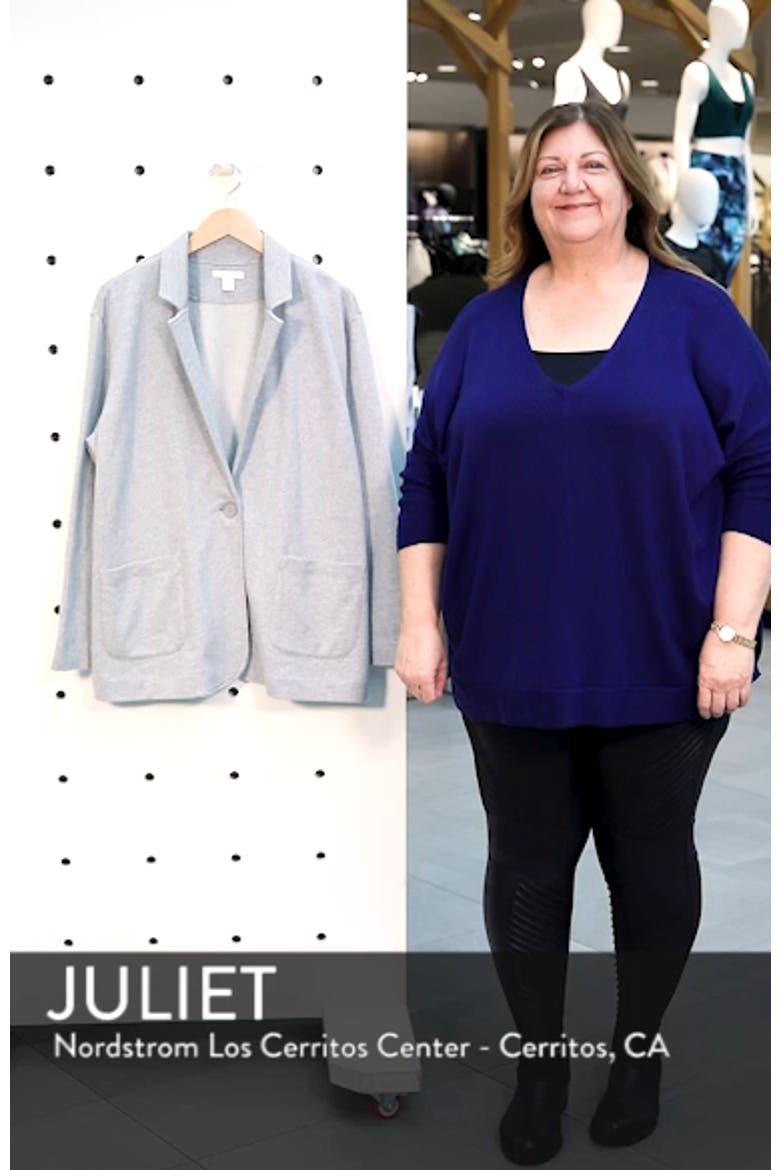 Double Pocket Knit Blazer video