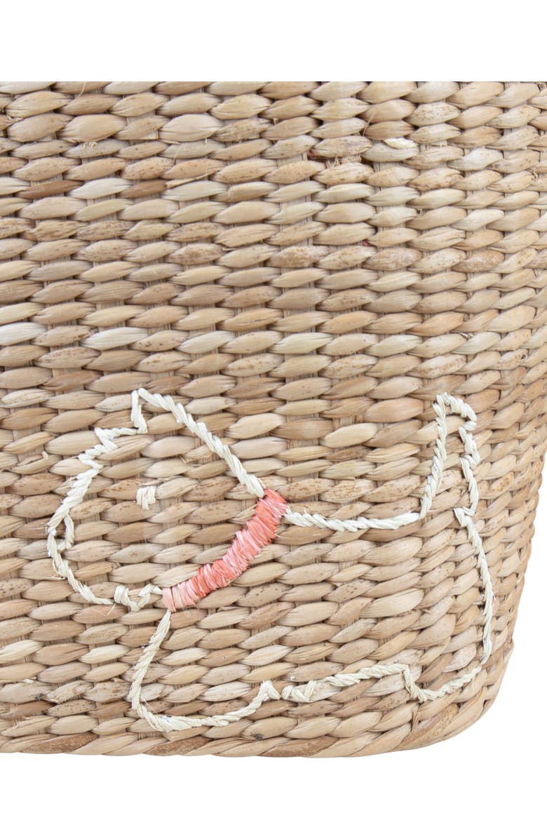 LIKHA Westie Embroidered Tote Bag, Alternate, color, Natural