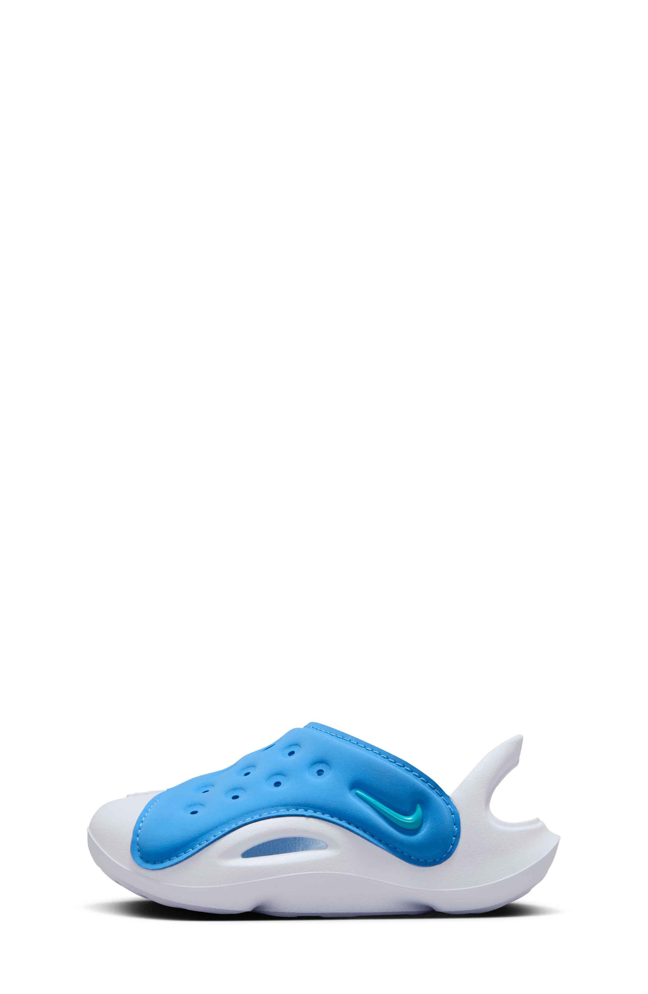 Nike Sol Water Friendly Clog, Alternate, color, Blue/ White/ Dusty Cactus