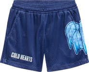 OVERTIME Kids' Cold Heart Mesh Shorts