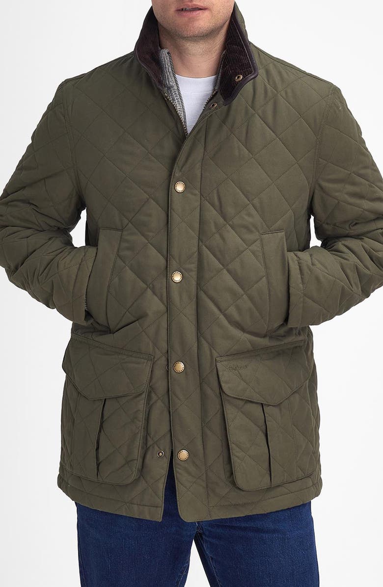 Barbour Lydford Quilted Jacket, Main, color, 
