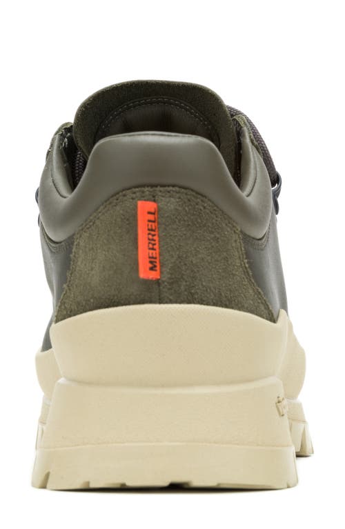 Merrell Bristol Low Hiking Boot In Green