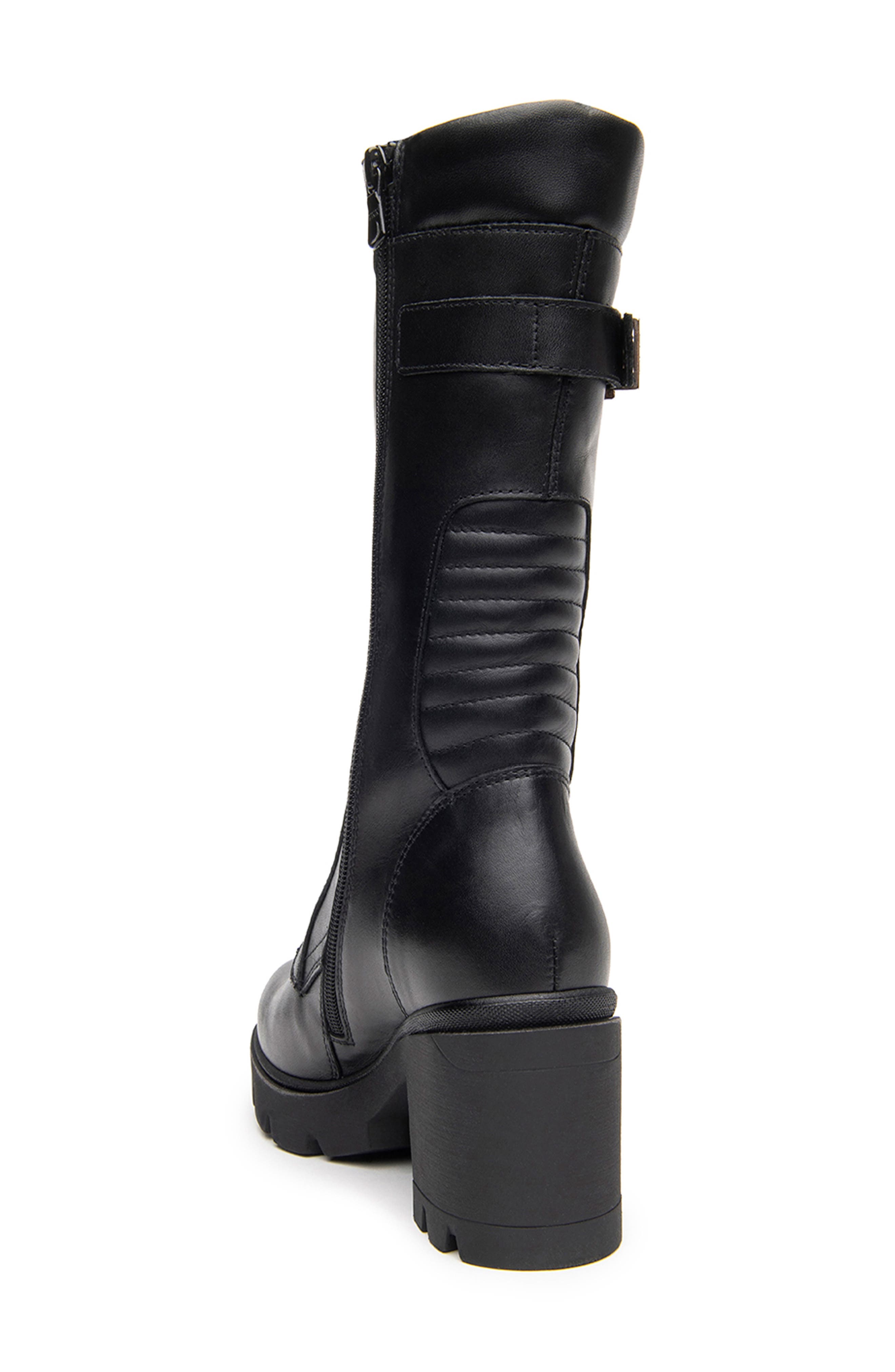 NeroGiardini Moto Platform Boot, Alternate, color, 