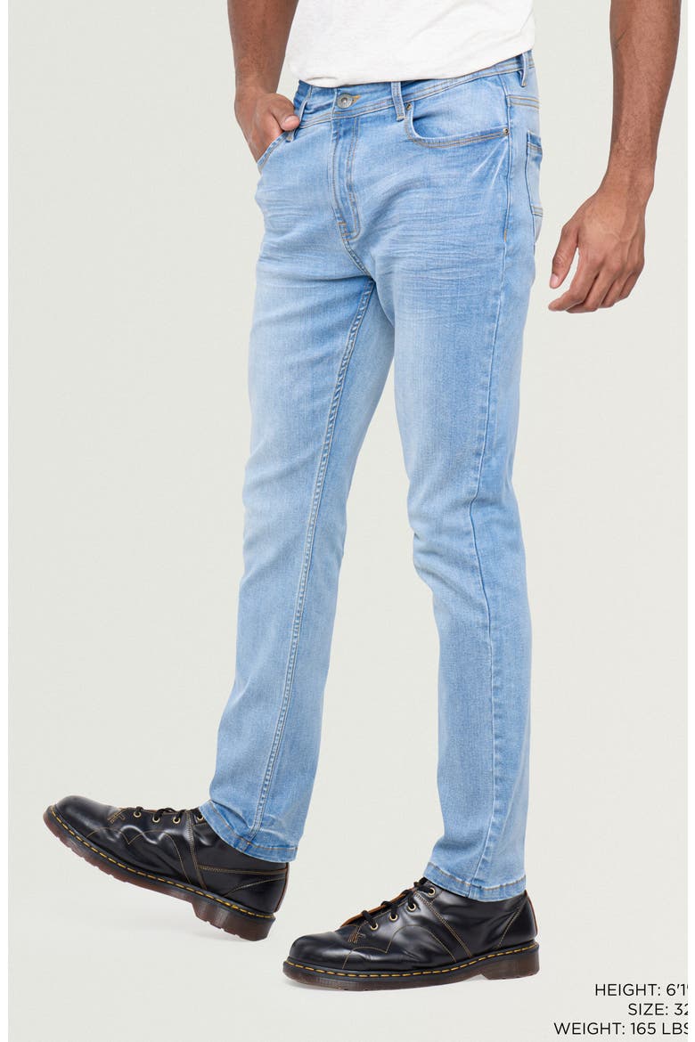 Cultura Stretch Jeans, Alternate, color, LIGHT BLUE