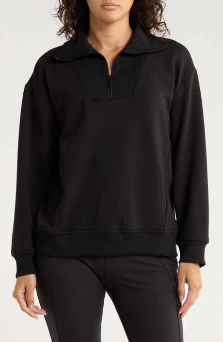 APANA Soft Summit Quarter Zip Sweatshirt