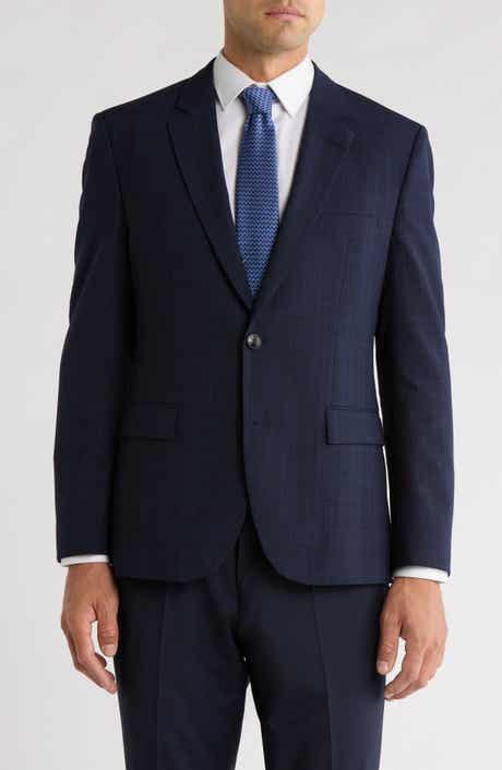 HUGO Karl Pinstripe Wool Blend Sport Coat