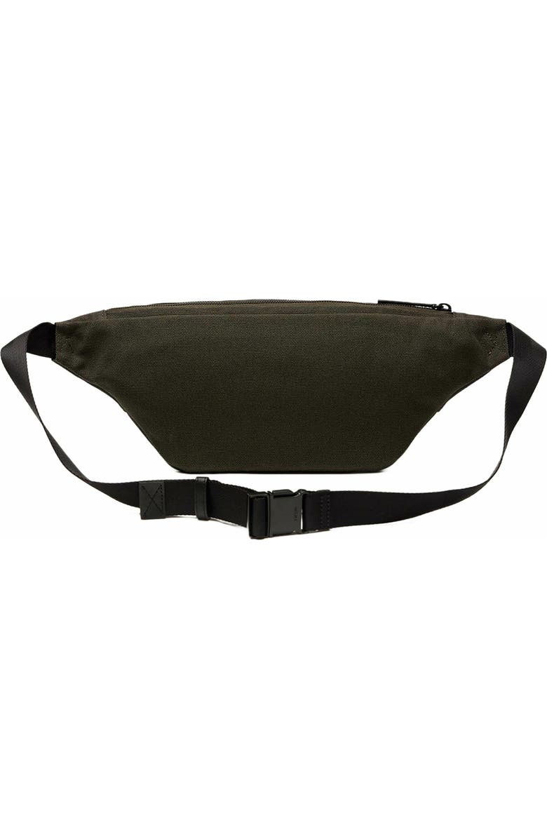 WANT Les Essentiels Atlin Organic Cotton Canvas Belt Bag, Alternate, color, Green