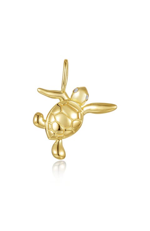 Sea Turtle Pendant Charm