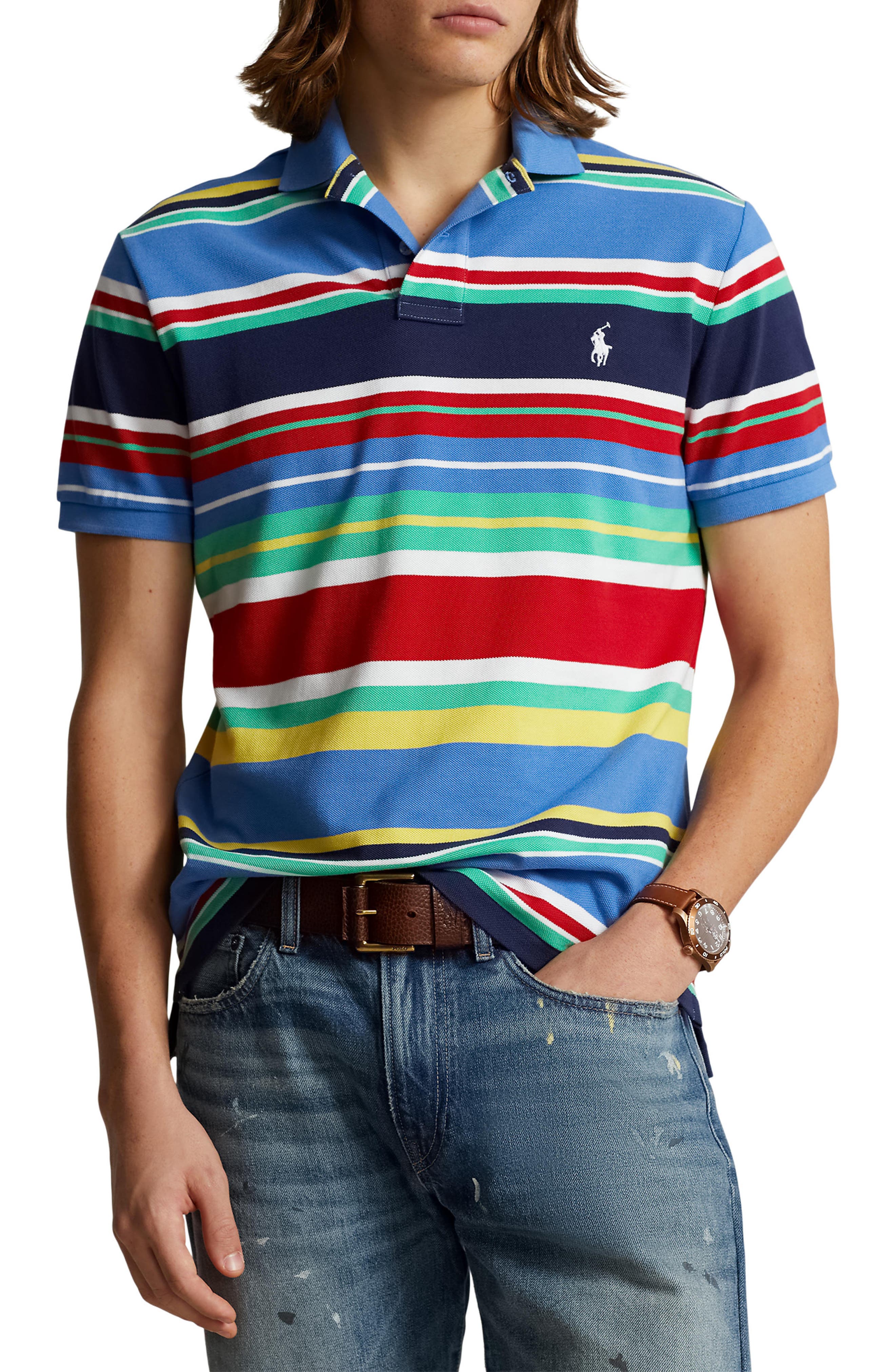 Polo Ralph Lauren Cotton Mesh Polo
