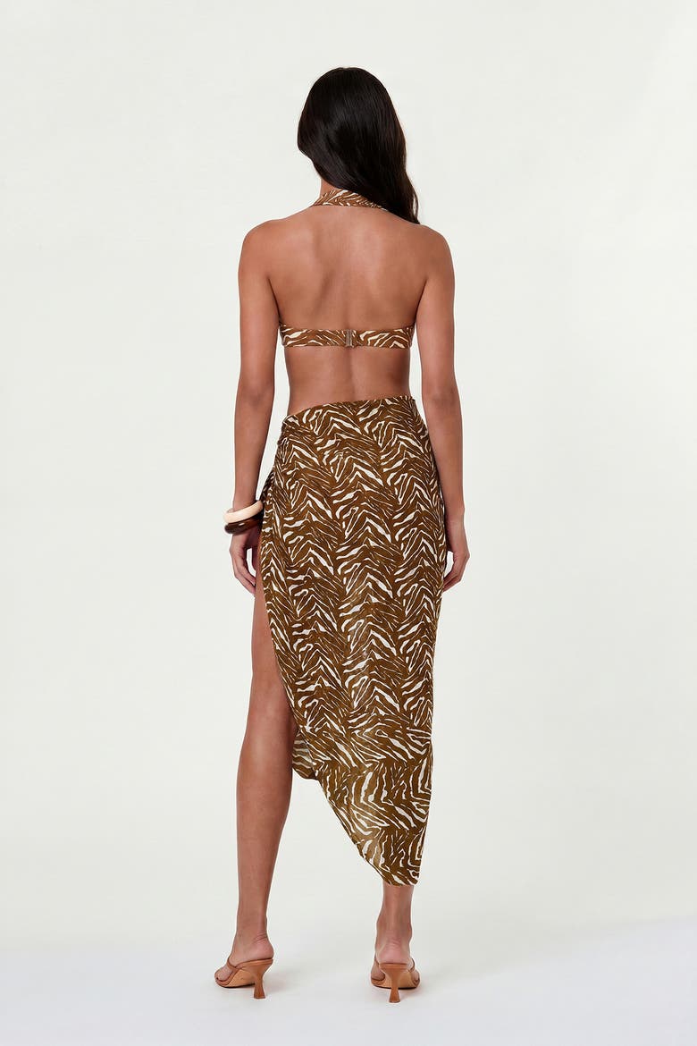 Aminta Sarong, Alternate, color, Abstract Animal
