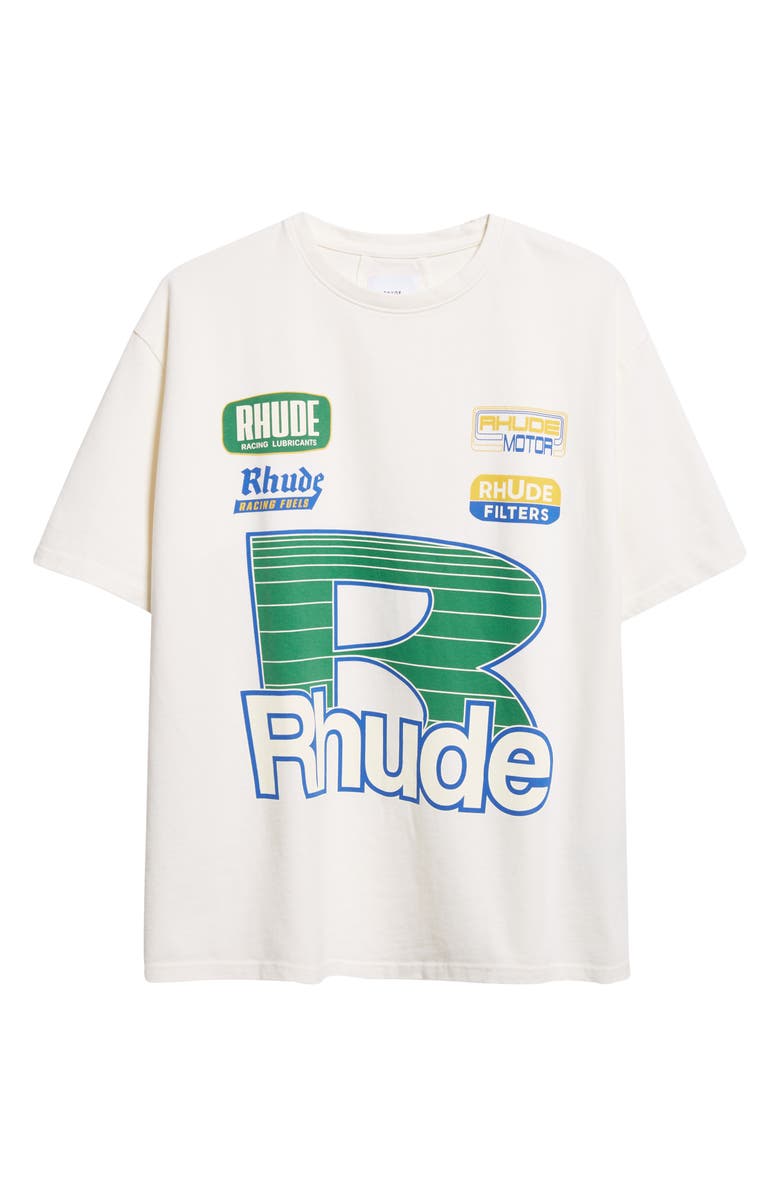 Rhude Roadway Racing Graphic T-Shirt, Alternate, color,
