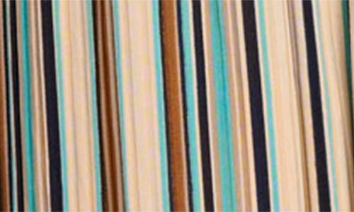 Ramy Brook Clara Stripe Sleeveless Maxi Dress In Blue