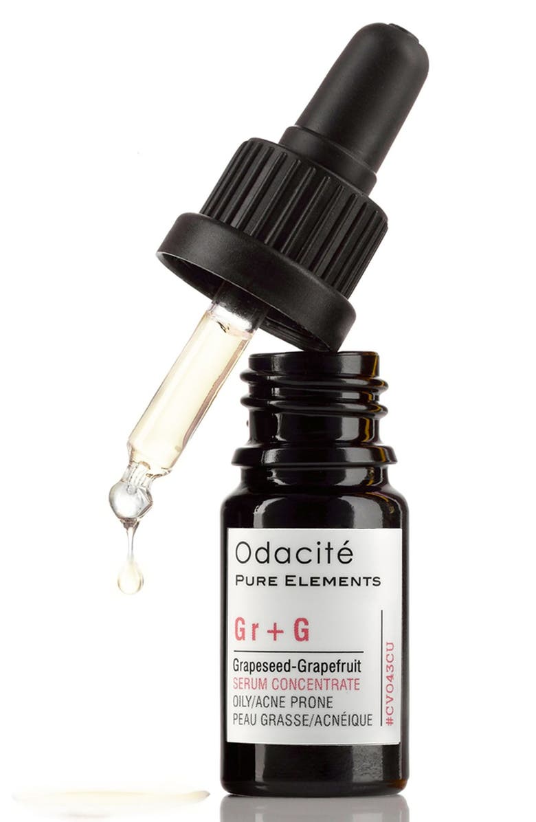 Odacité Gr + G Grapeseed-Grapefruit Oily/Acne Prone Serum Concentrate, Main, color,