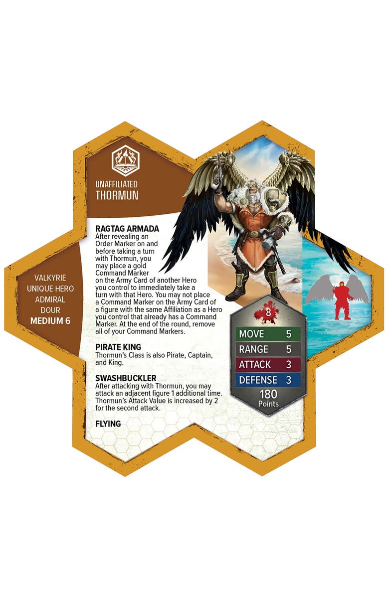 Renegade Game Studios Heroscape Thormun & Kraken Army Expansion Unpainted Miniatures, Alternate, color, Multicolored