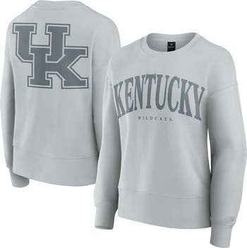 売れ筋商品|||ファナティクス カットソー トップス レディース Women's Gray Kentucky Wildcats Supersoft Flow Fleece Pullover Sweatshirt Gray Fanatics Women's Fanatics Gray Kentucky Wildcats Supersoft