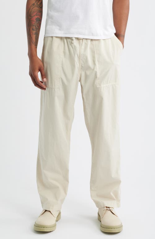 Service Works Organic Cotton Poplin Drawstring Chef Pants in White Oak  product
