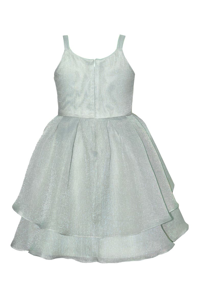 Kids' Rose Organza Dress, Alternate, color, SAGE