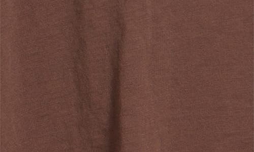 Rag & Bone The Slub V-neck T-shirt In Brown