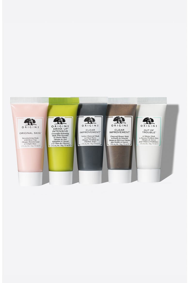 Merry Masks Travel Size Face Mask Set USD $34 Value, Alternate, color, NO COLOR