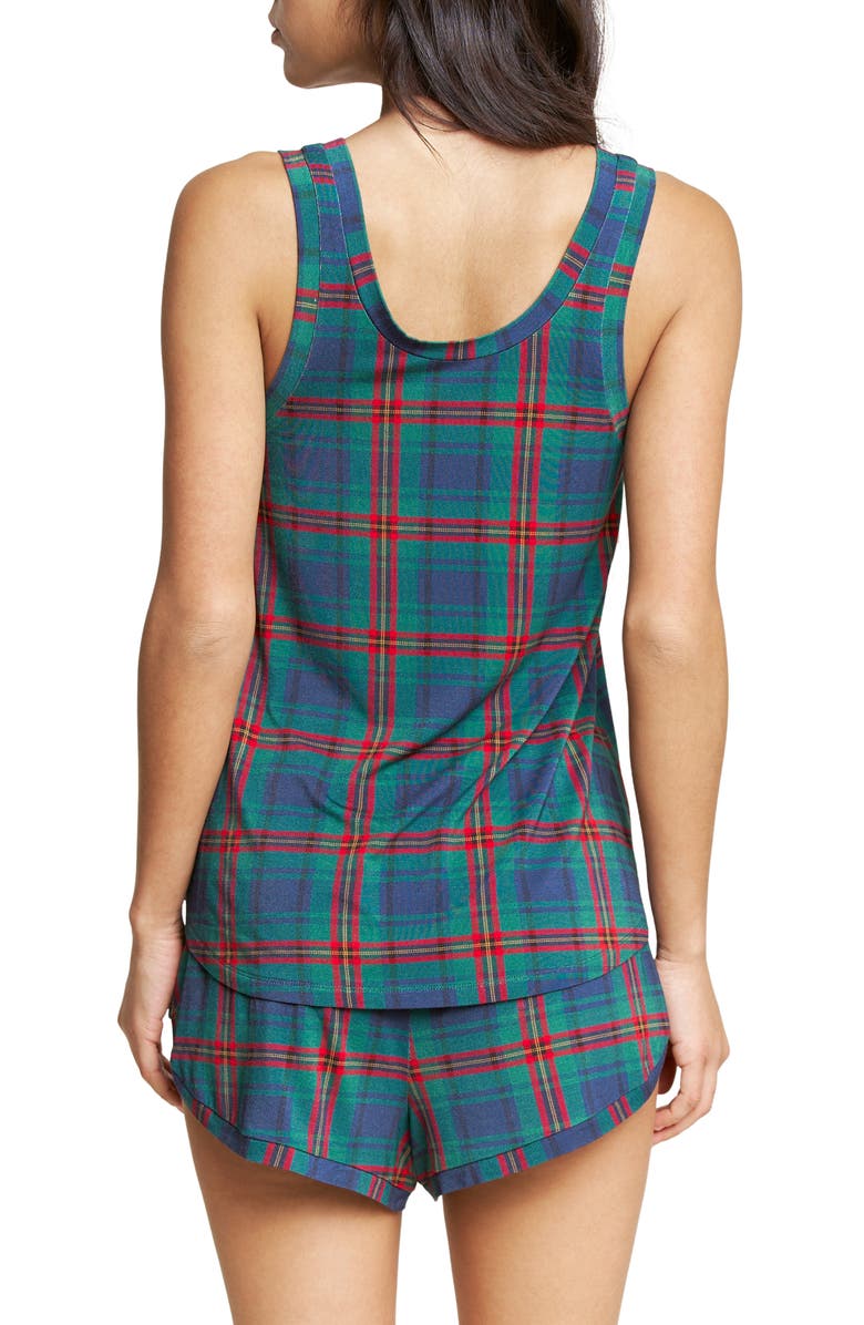 Honeydew Good Times Short Pajamas, Alternate, color, Dreamspell Plaid
