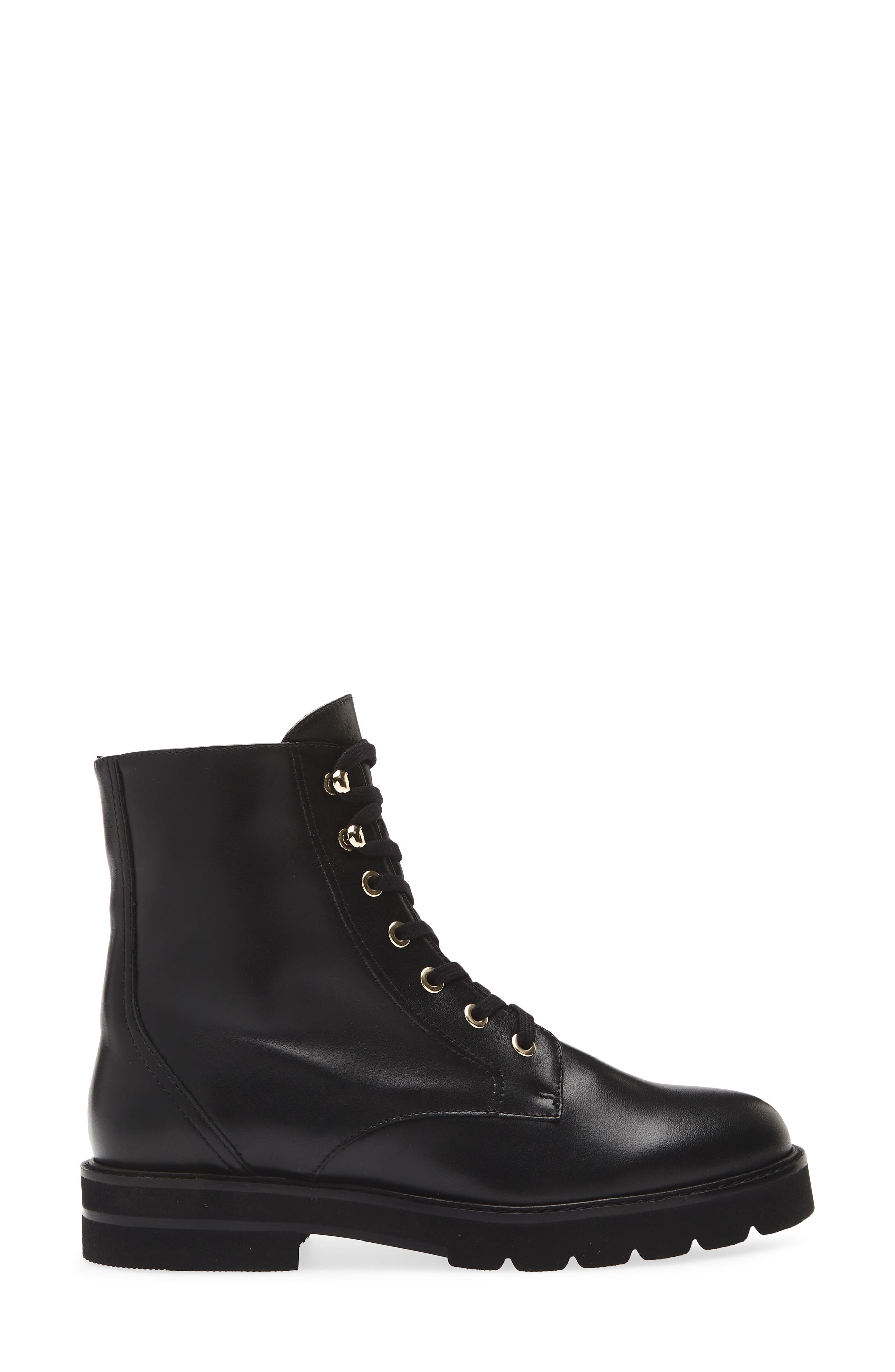 Stuart Weitzman Mila Lift Boot, Alternate, color, Black